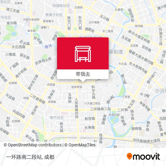 一环路南二段站地图