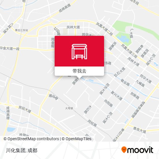 川化集团地图