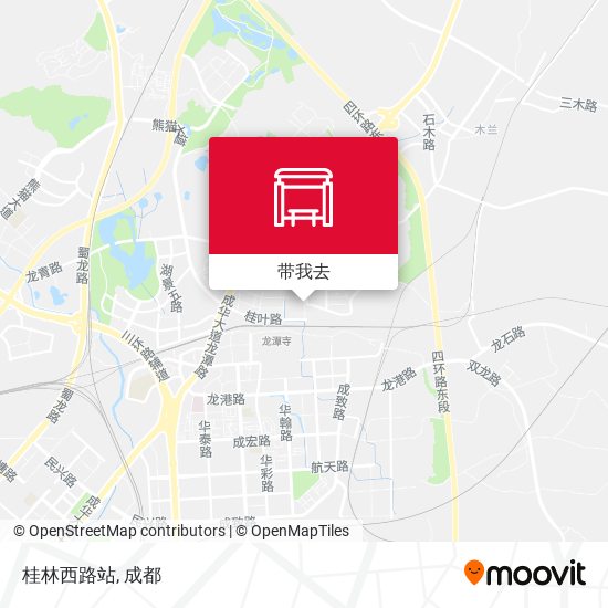 桂林西路站地图