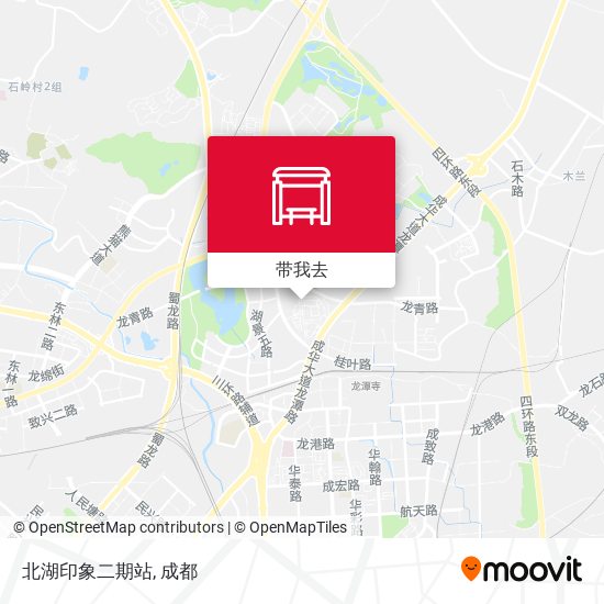 北湖印象二期站地图