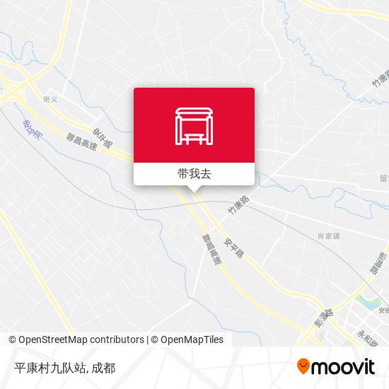 平康村九队站地图