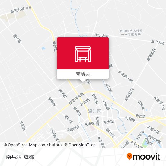 南岳站地图