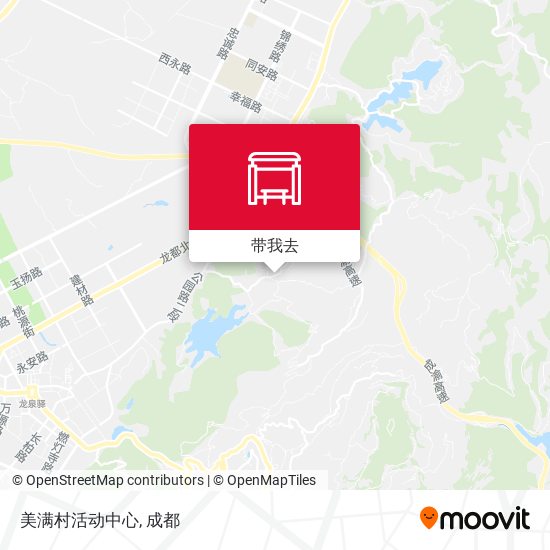 美满村活动中心地图
