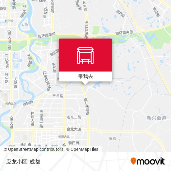 应龙小区地图