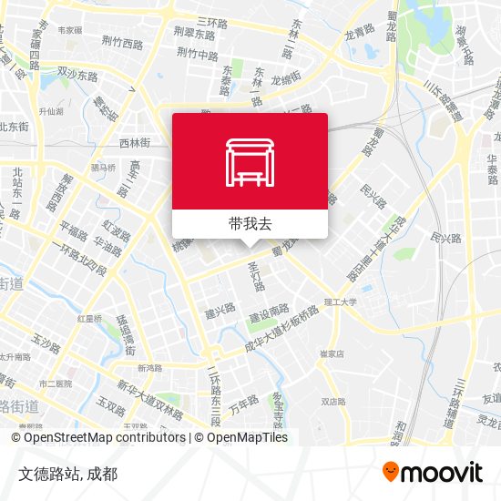 文德路站地图