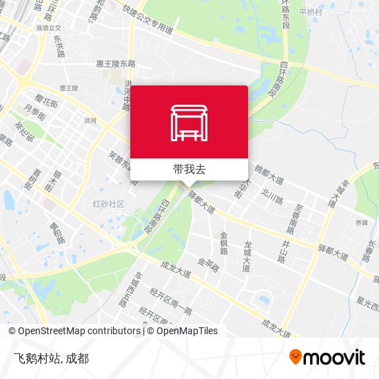 飞鹅村站地图