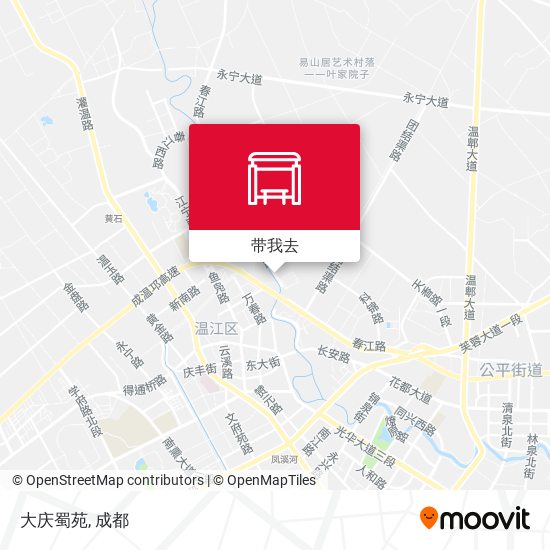 大庆蜀苑地图