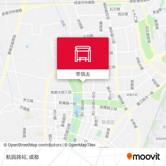 航园路站地图