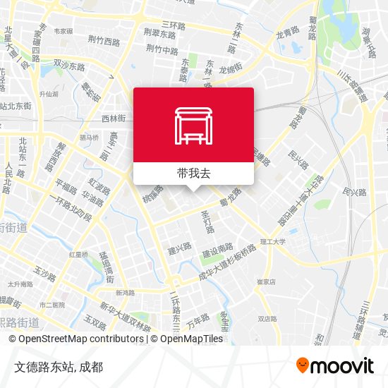 文德路东站地图