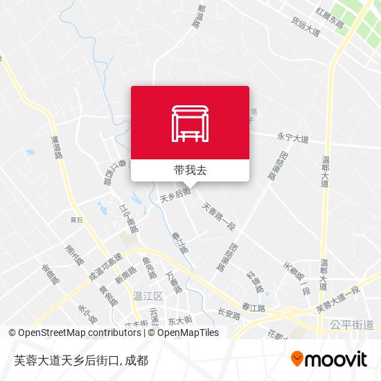 芙蓉大道天乡后街口地图