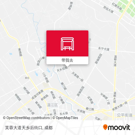 芙蓉大道天乡后街口地图