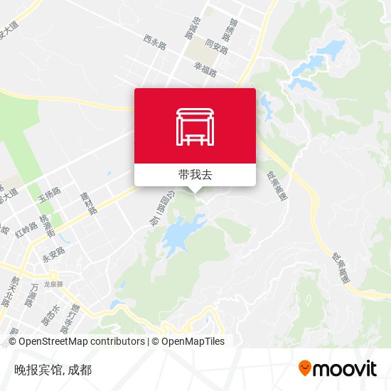晚报宾馆地图
