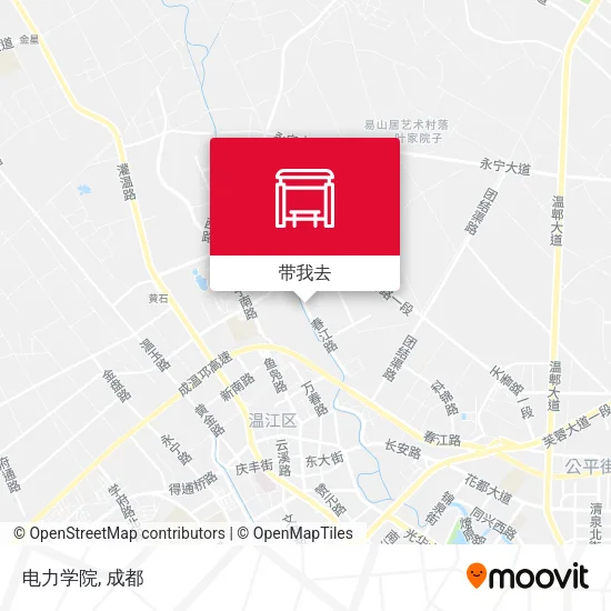电力学院地图