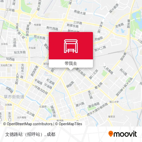 文德路站（招呼站）地图