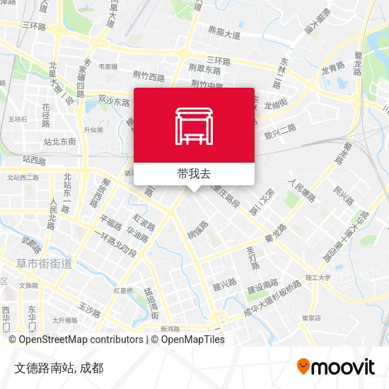 文德路南站地图