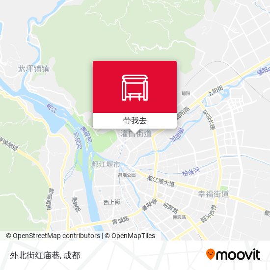 外北街红庙巷地图