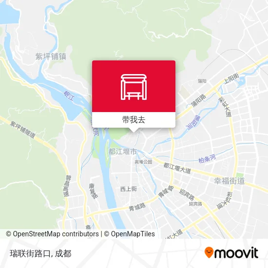瑞联街路口地图