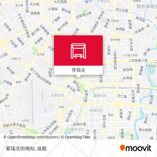 紫瑞北街南站地图
