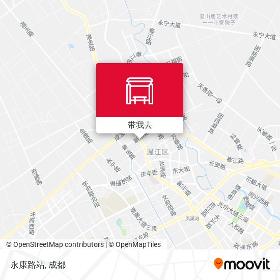 永康路站地图