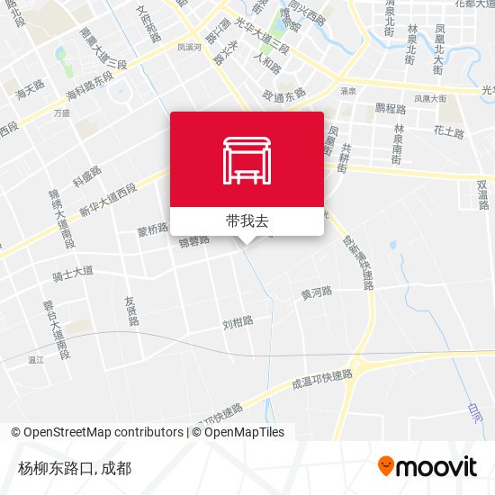杨柳东路口地图