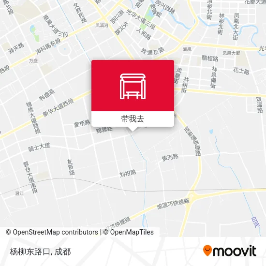 杨柳东路口地图