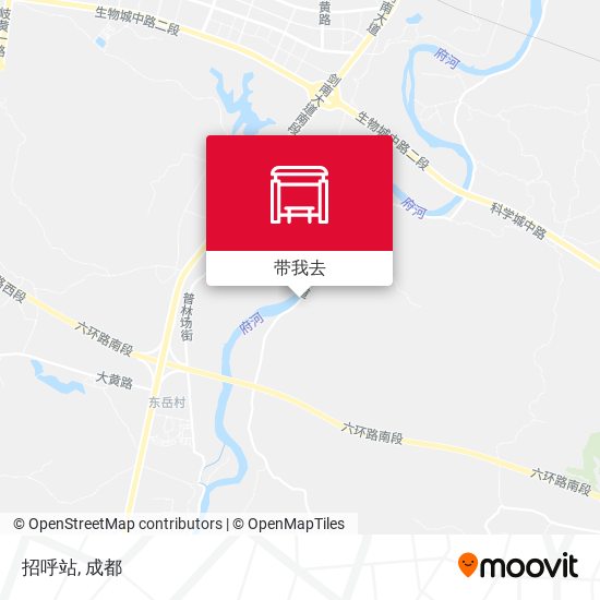 招呼站地图