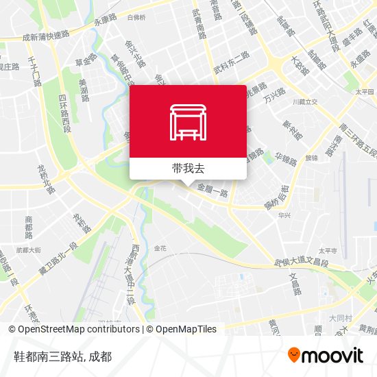 鞋都南三路站地图