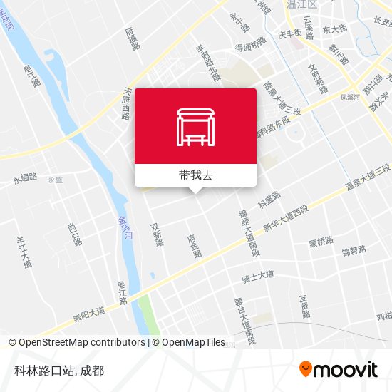 科林路口站地图