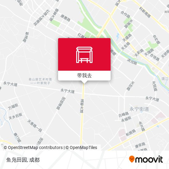鱼凫田园地图