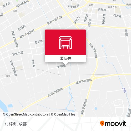 柑梓树地图