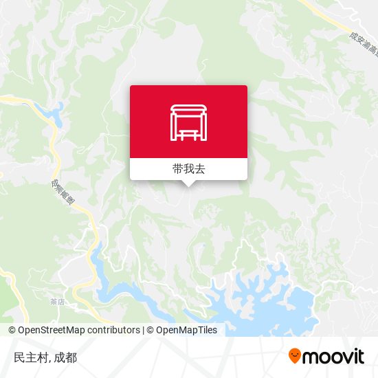 民主村地图