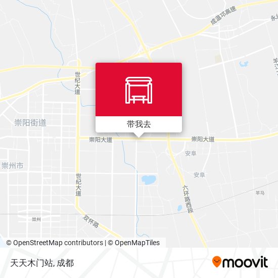 天天木门站地图