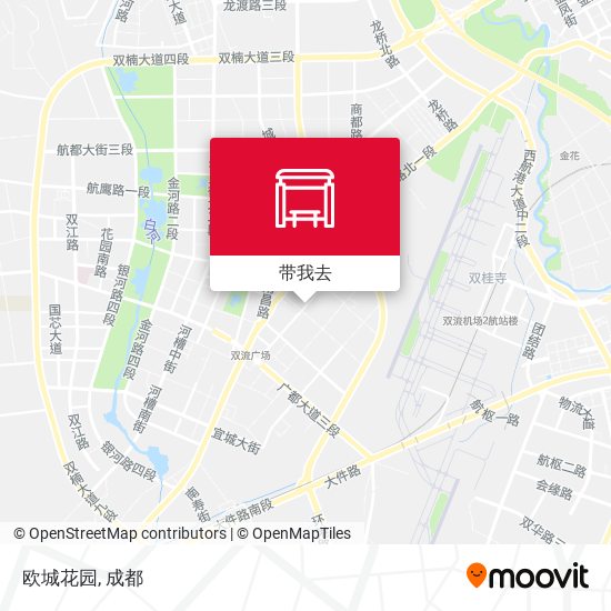 欧城花园地图