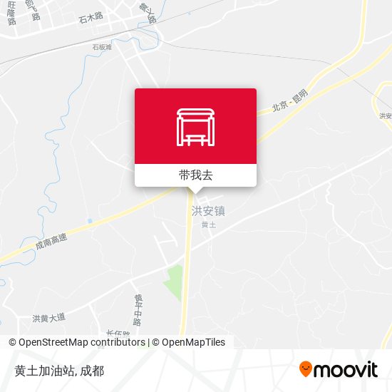 黄土加油站地图