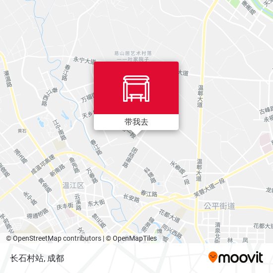 长石村站地图