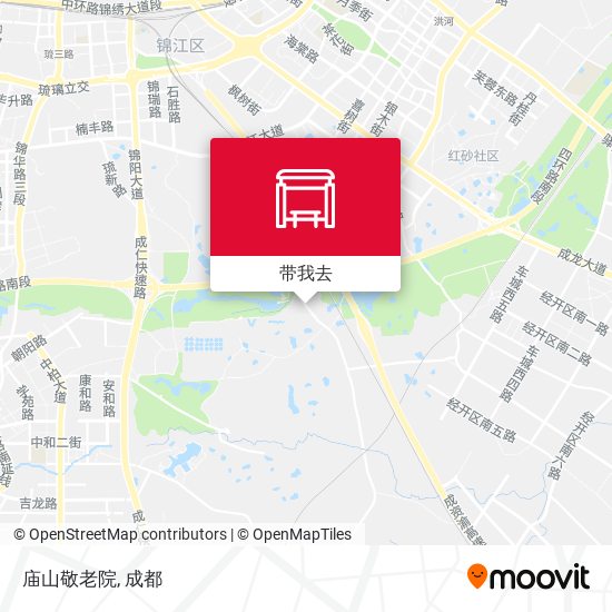 庙山敬老院地图