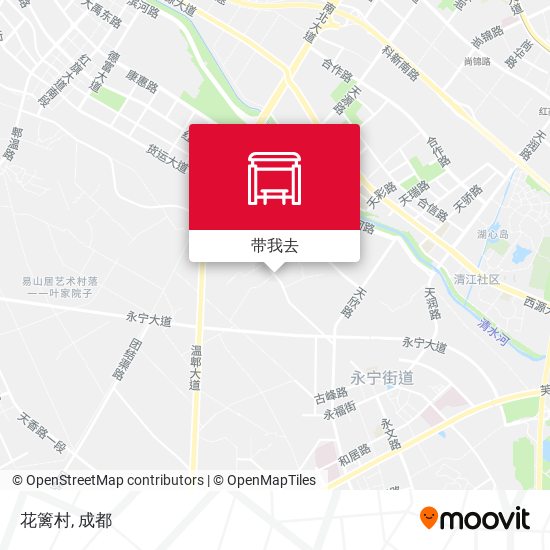 花篱村地图