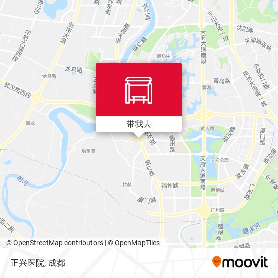 正兴医院地图
