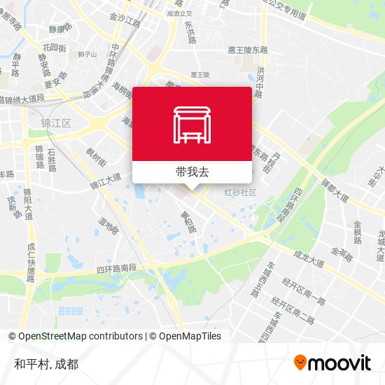 和平村地图