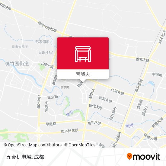 五金机电城地图