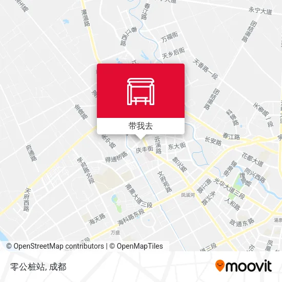 零公桩站地图
