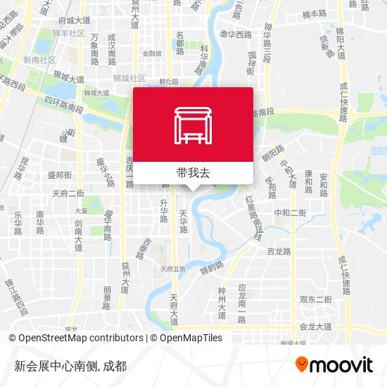 新会展中心南侧地图