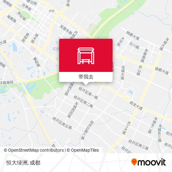 恒大绿洲地图