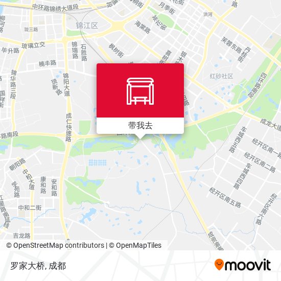罗家大桥地图