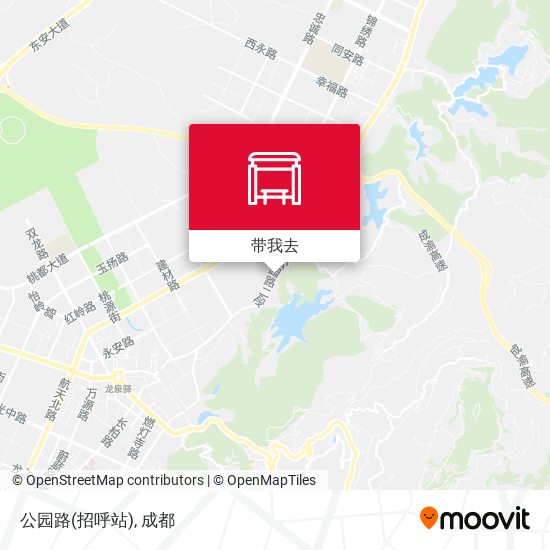 公园路(招呼站)地图