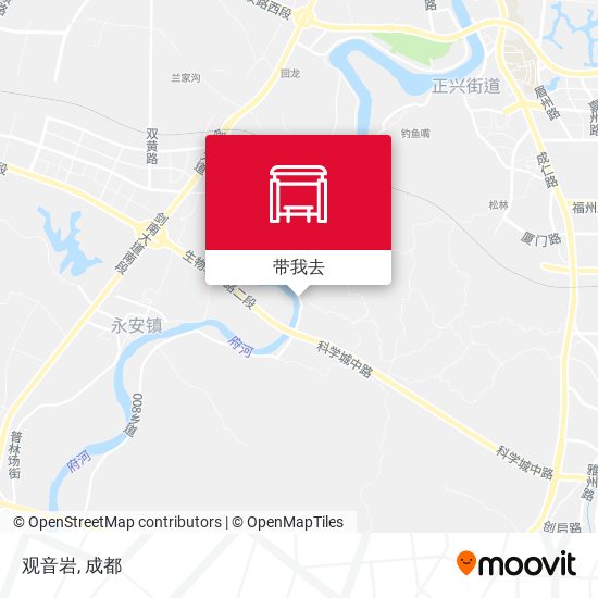 观音岩地图