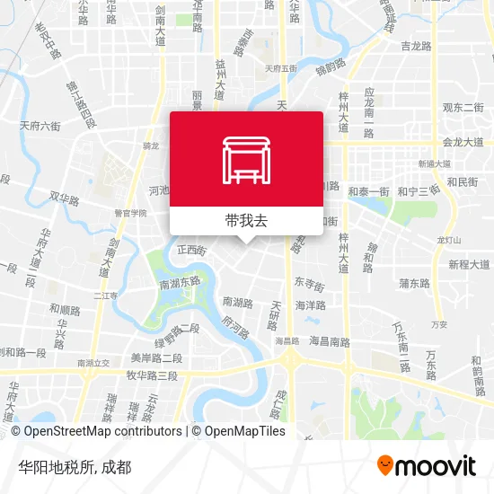 华阳地税所地图
