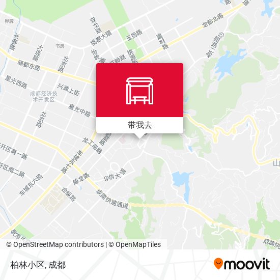 柏林小区地图