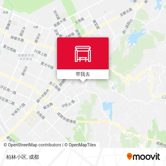 柏林小区地图