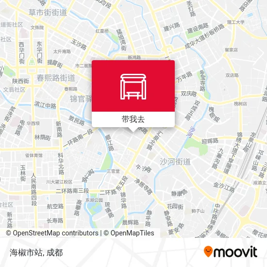 海椒市站地图